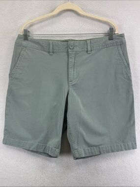 Eddie Bauer Sage Green Women's Bermuda Shorts